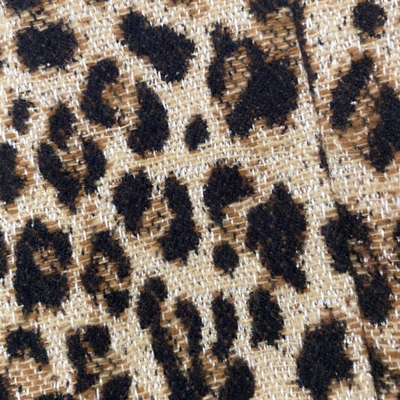 Zara Basics polyester cheetah print coat - Picture 5 of 5